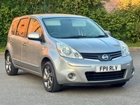 2011 Nissan Note 1.4 16V n-tec Euro 5 5dr MPV Petrol Manual