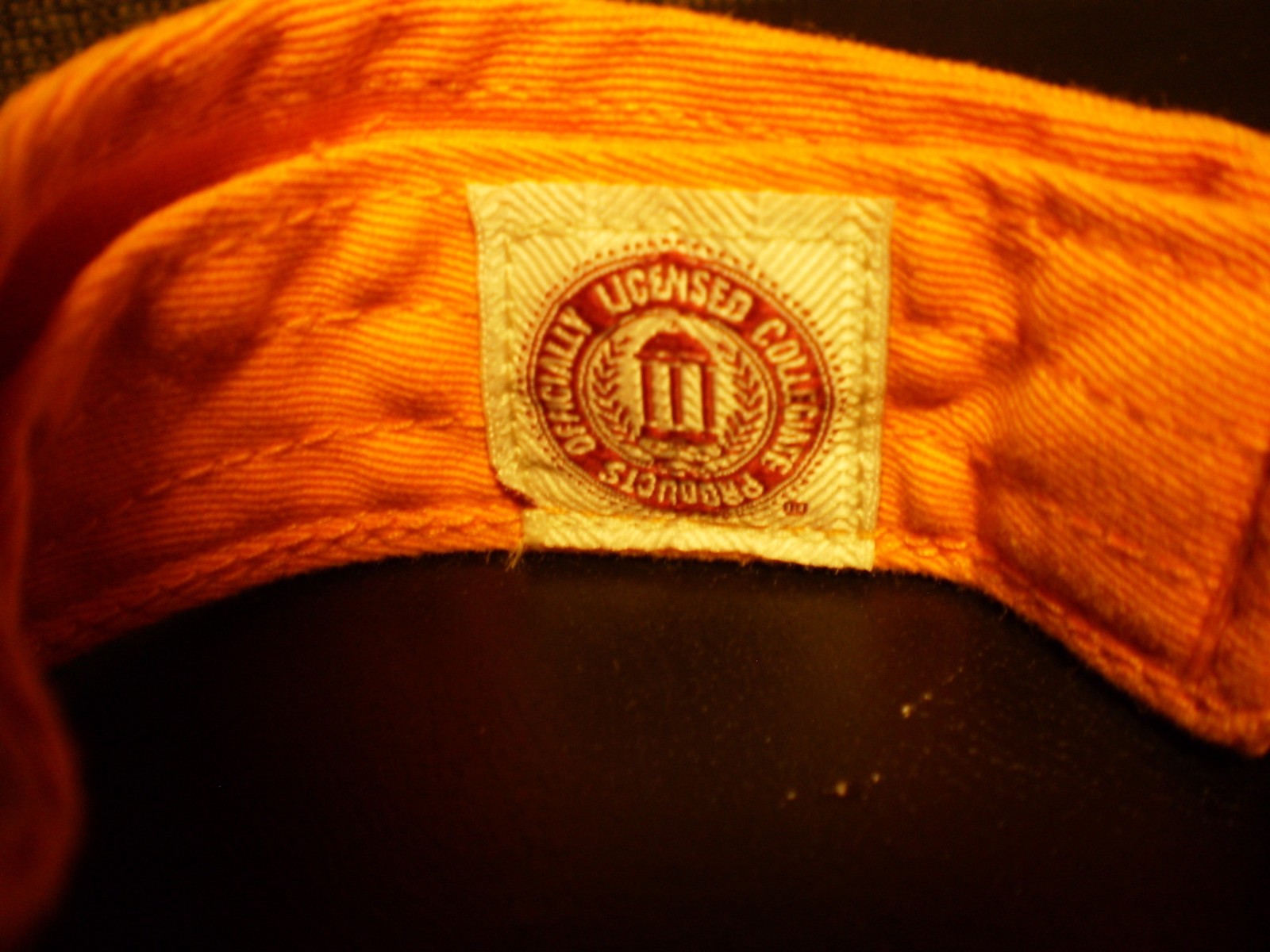 Titleist Forty Seven Visor - UNIVERSITY OF TENNESSEE - White/Orange, NWT!
