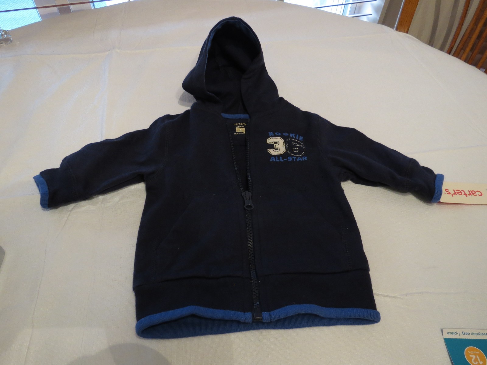 Carters jacket boys 3M NWT 3 MO months NEW baby navy blue