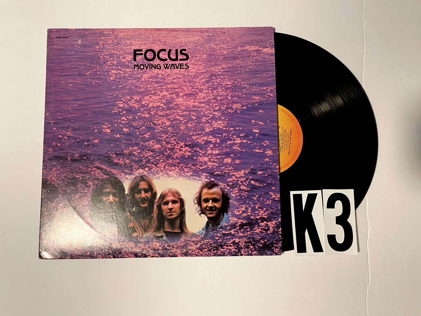 FOCUS MOVING WAVES レコード名盤です Prog Rock】Focus フォーカス / Moving Waves ムーヴィング