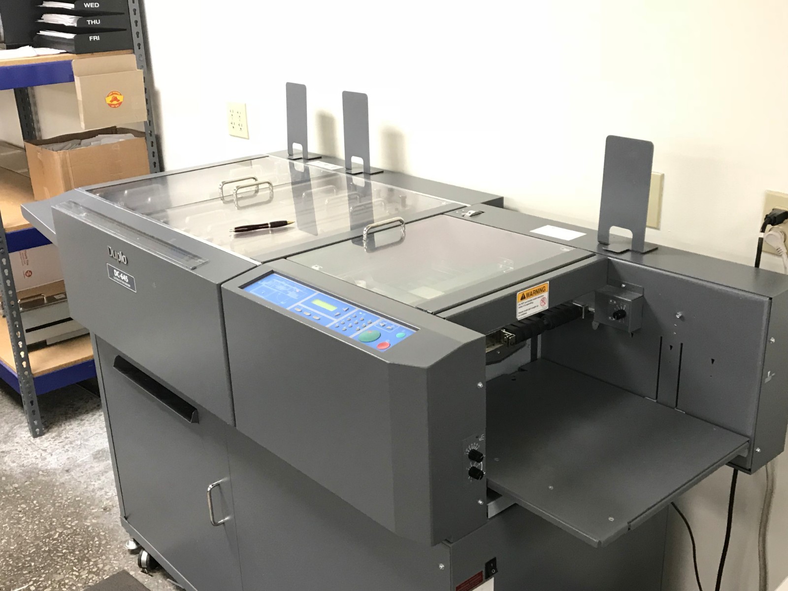 Duplo DC-645 Slitter/Cutter/Creaser