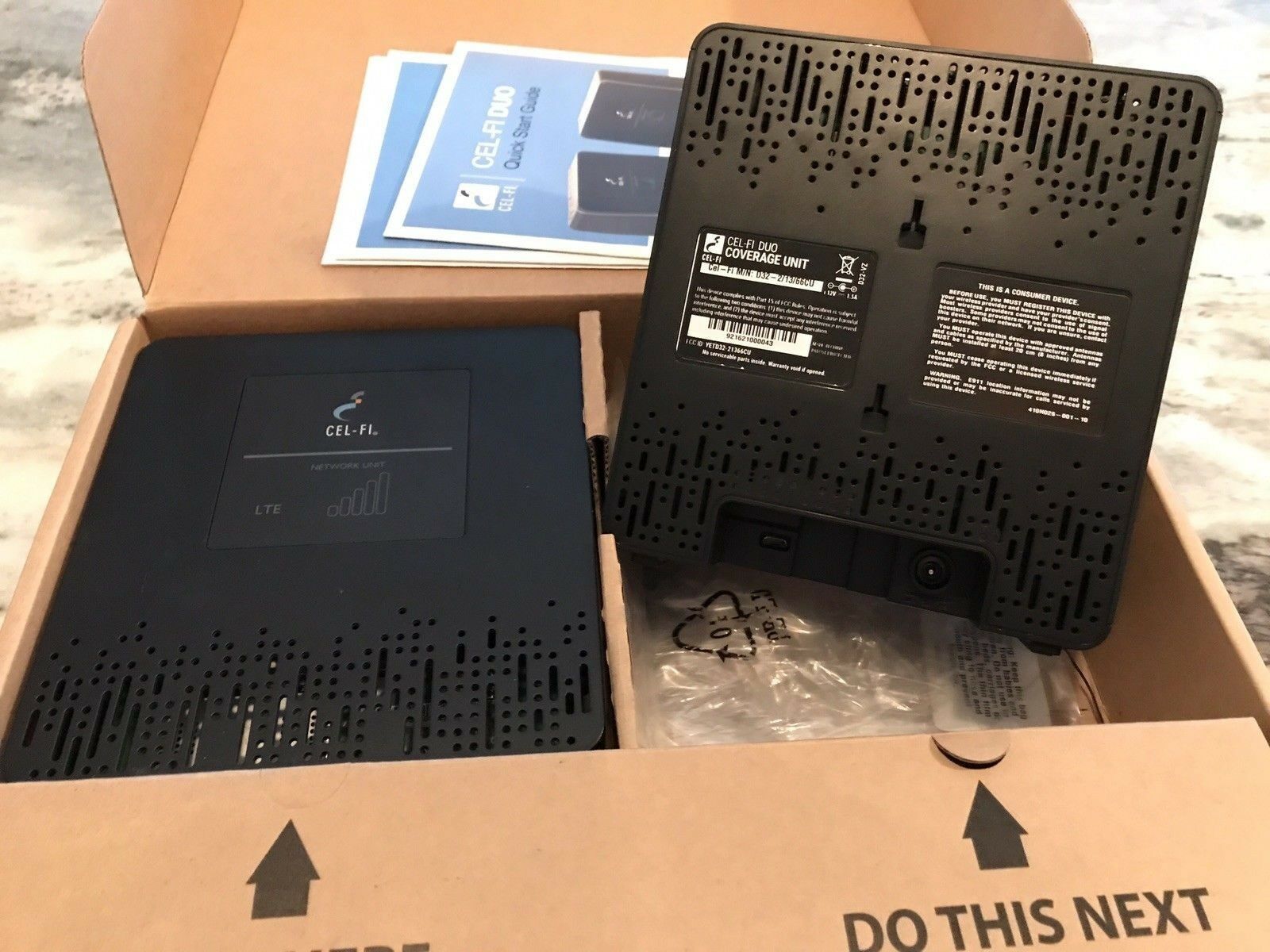 Cel-Fi Duo+ LTE Verizon Cell Phone Signal Booster System 3G/4G/LTE