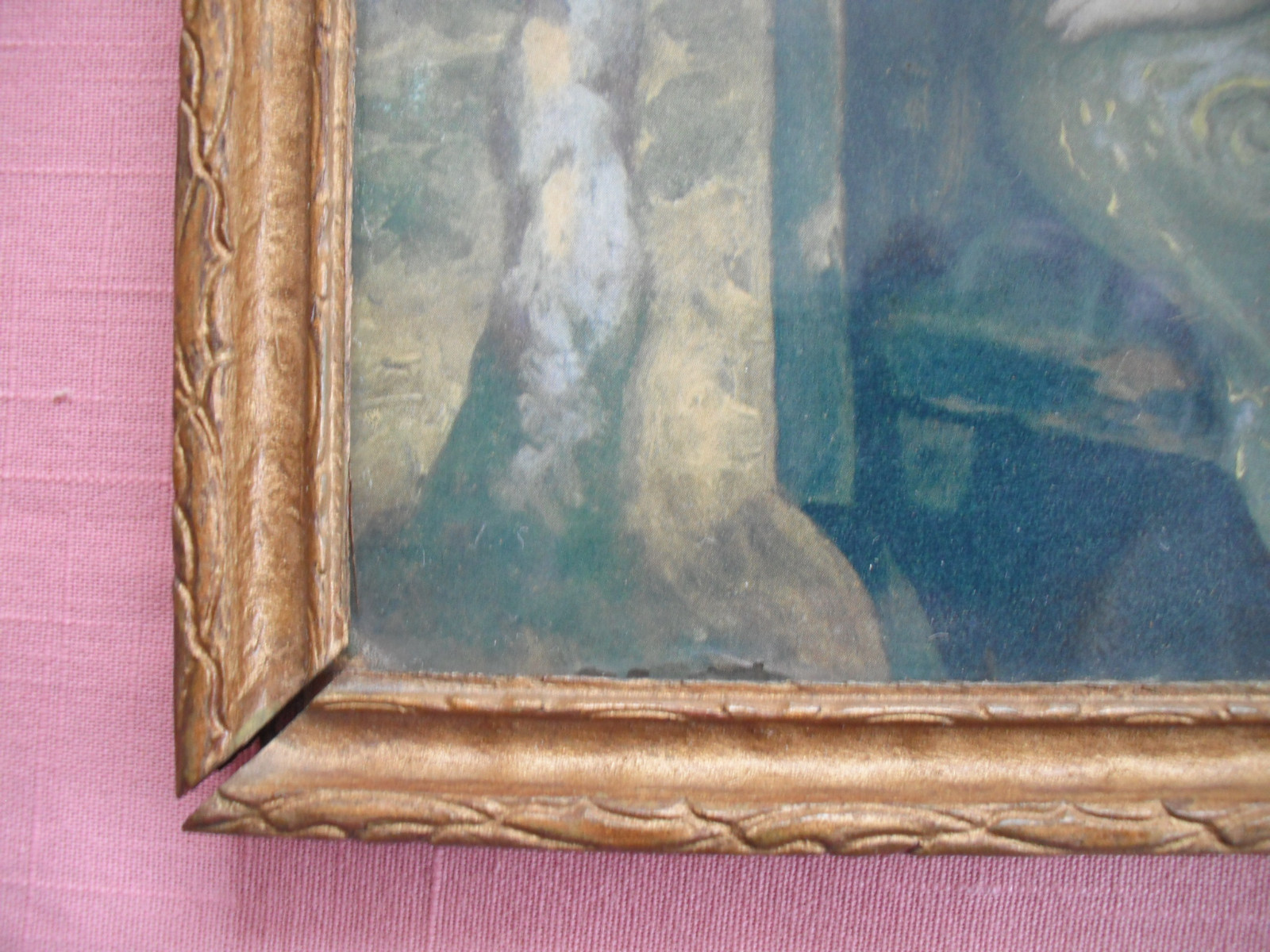 1920's Vintage Framed Print **SPRING SONG** by Simon Glucklick 8