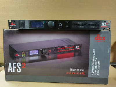 dbx AFS2 Advanced Feedback Suppression Processor,  Open Box Demo