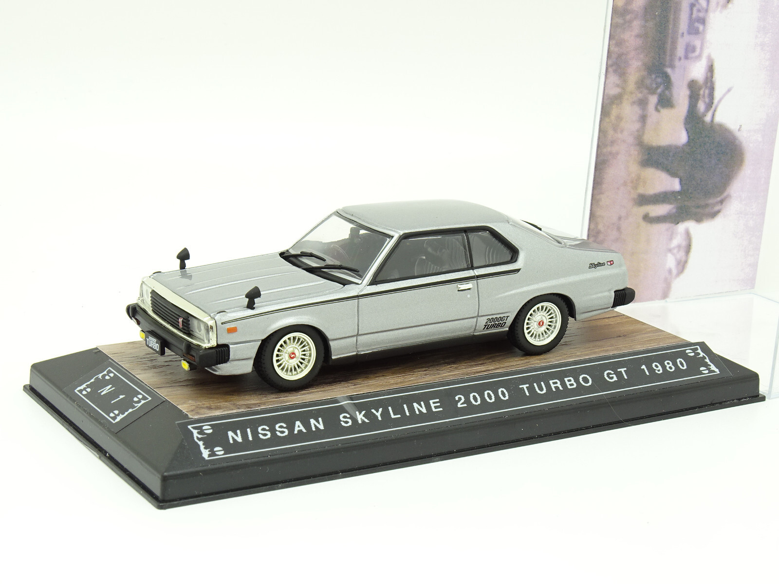 DISM 1/43 NISSAN スカイライン TURBO GT ワタナベ 後期 DISM 1/43 NISSAN スカイライン TURBO GT ワタナベ 後期