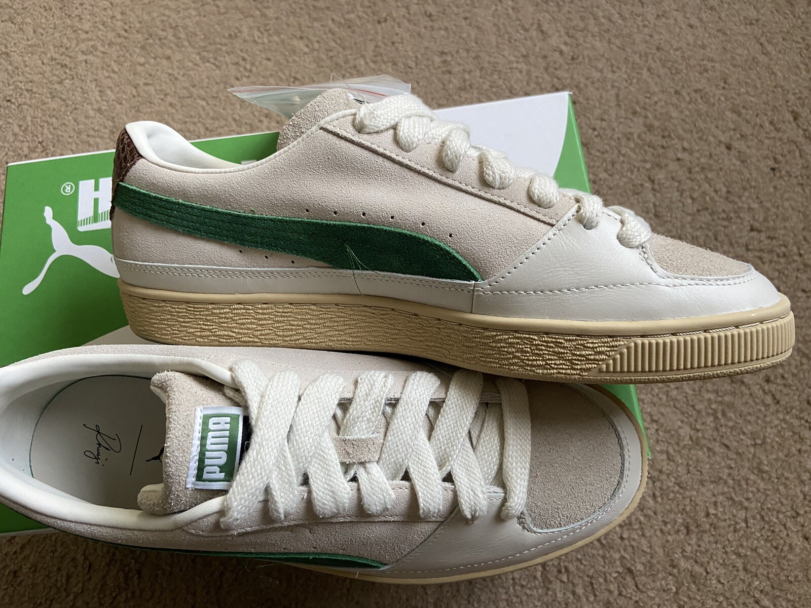 rhude puma suede low
