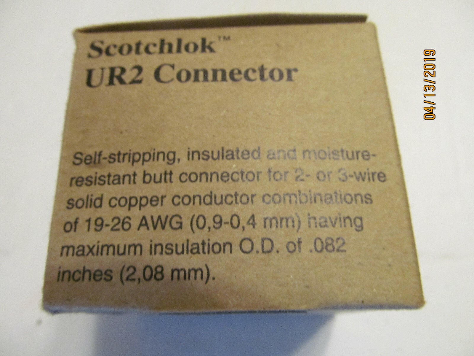 3M UR2 Scotchlok Connector Case of 700 Connectors (7 boxes of 100)