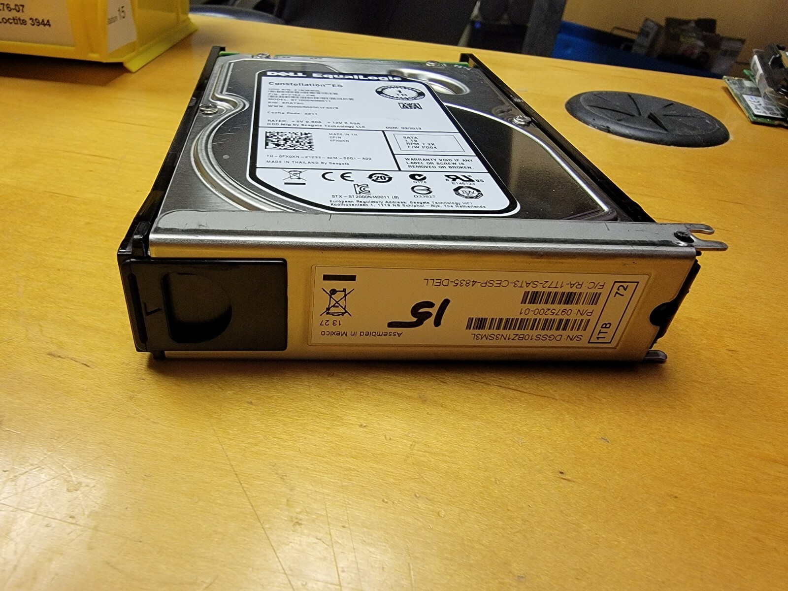 Dell Equallogic 1TB 3.5'' SATA 3G 7.2K Hard Drive 9YZ164-236