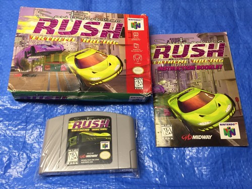 Authentic Nintendo 64 San Francisco Rush 1 Extreme Racing