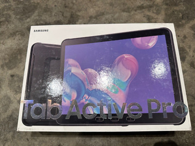 Samsung Galaxy Tab Active Pro SM-T547U 64GB, Wi-Fi 10.1 LTE Black New Open Box