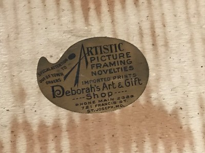 Vtg 20s 30s James Alphege Brewer Rheims Cathedral Church France Etching framed