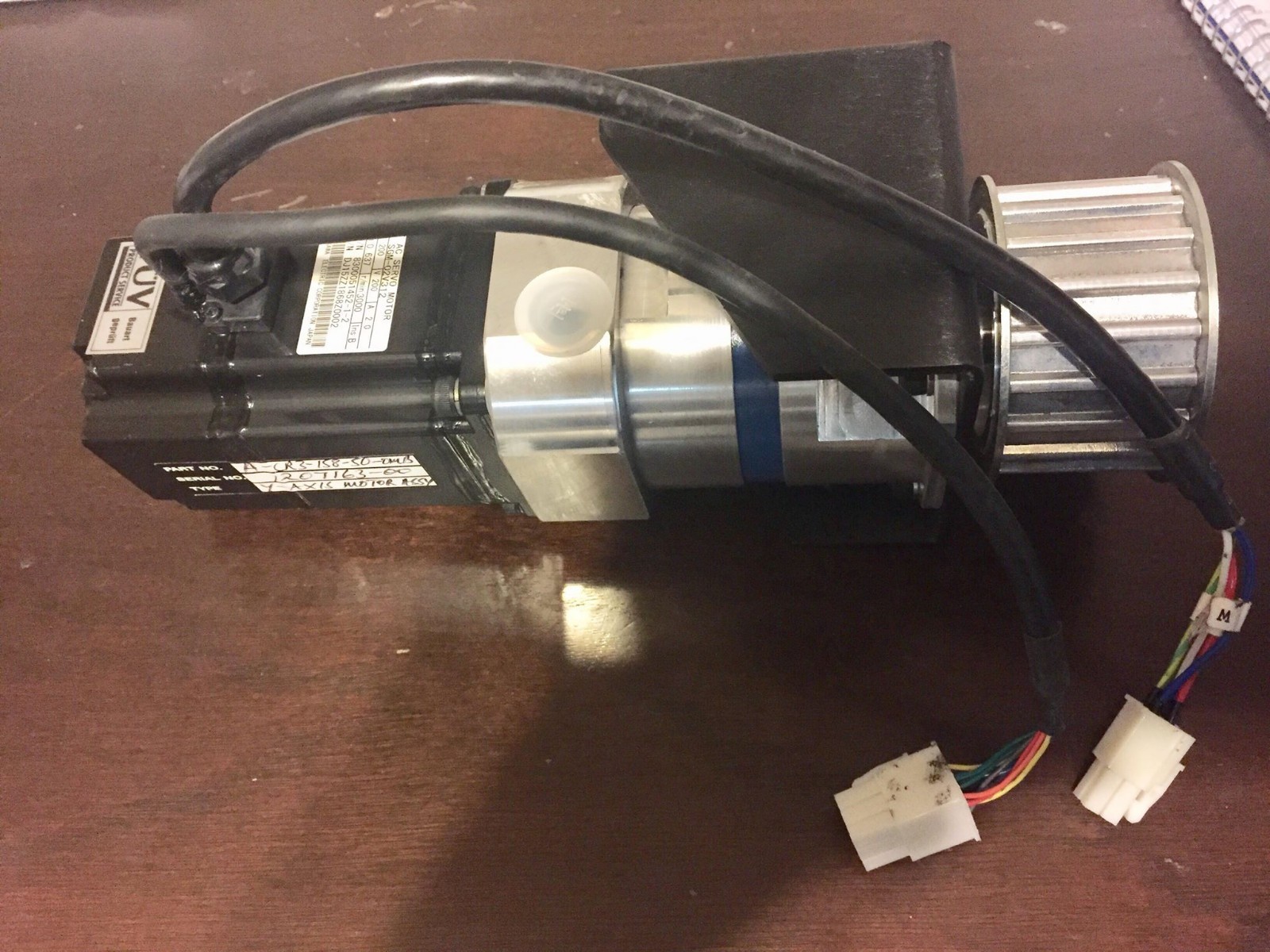 Gerber DCS 3500 MOTOR ASSY, W/BOX  part # a-cr3-158-50