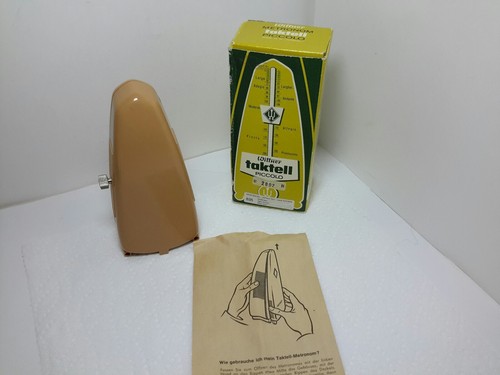 Wittner Taktell Piccolo Metronome Made Germany 835, w/Box & Instructions