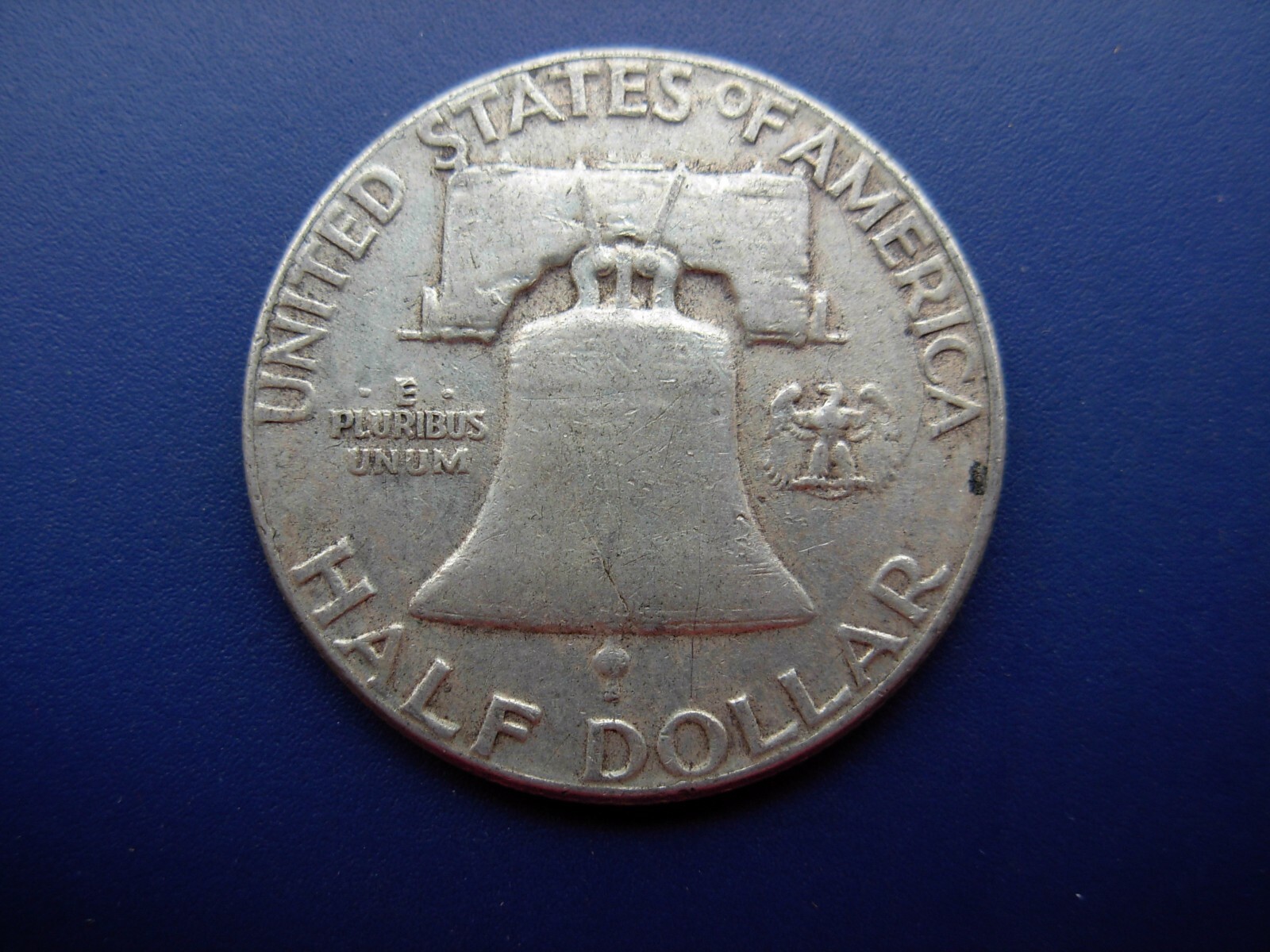 Very Nice original 1961 Franklin half in F condition. #2