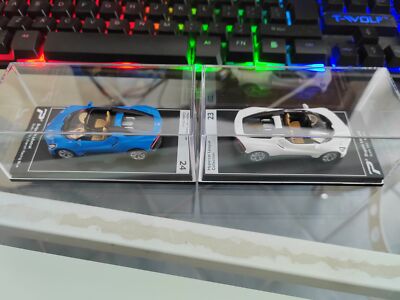 1/64 ラフェラーリ、ブガッティミストラル Amazon.com: PosterCars - 1:64 Scale Bugatti Mistral French