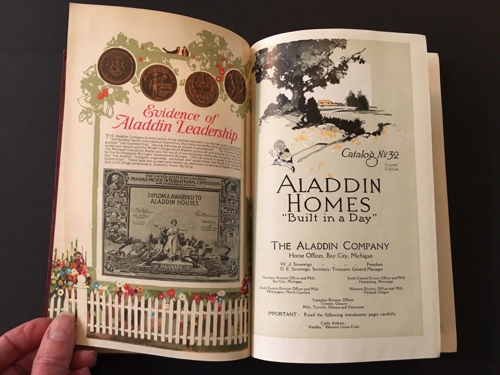 Original 1920 Aladdin 