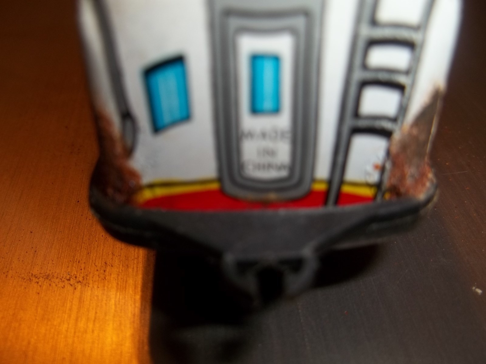 Rare Vintage BAI BAO Train Windup Tin Train Engine For Parts Maybe