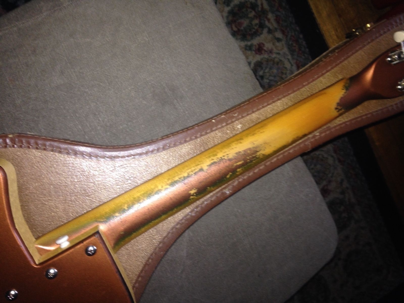 Danelectro U2 gold top 1956 vintage