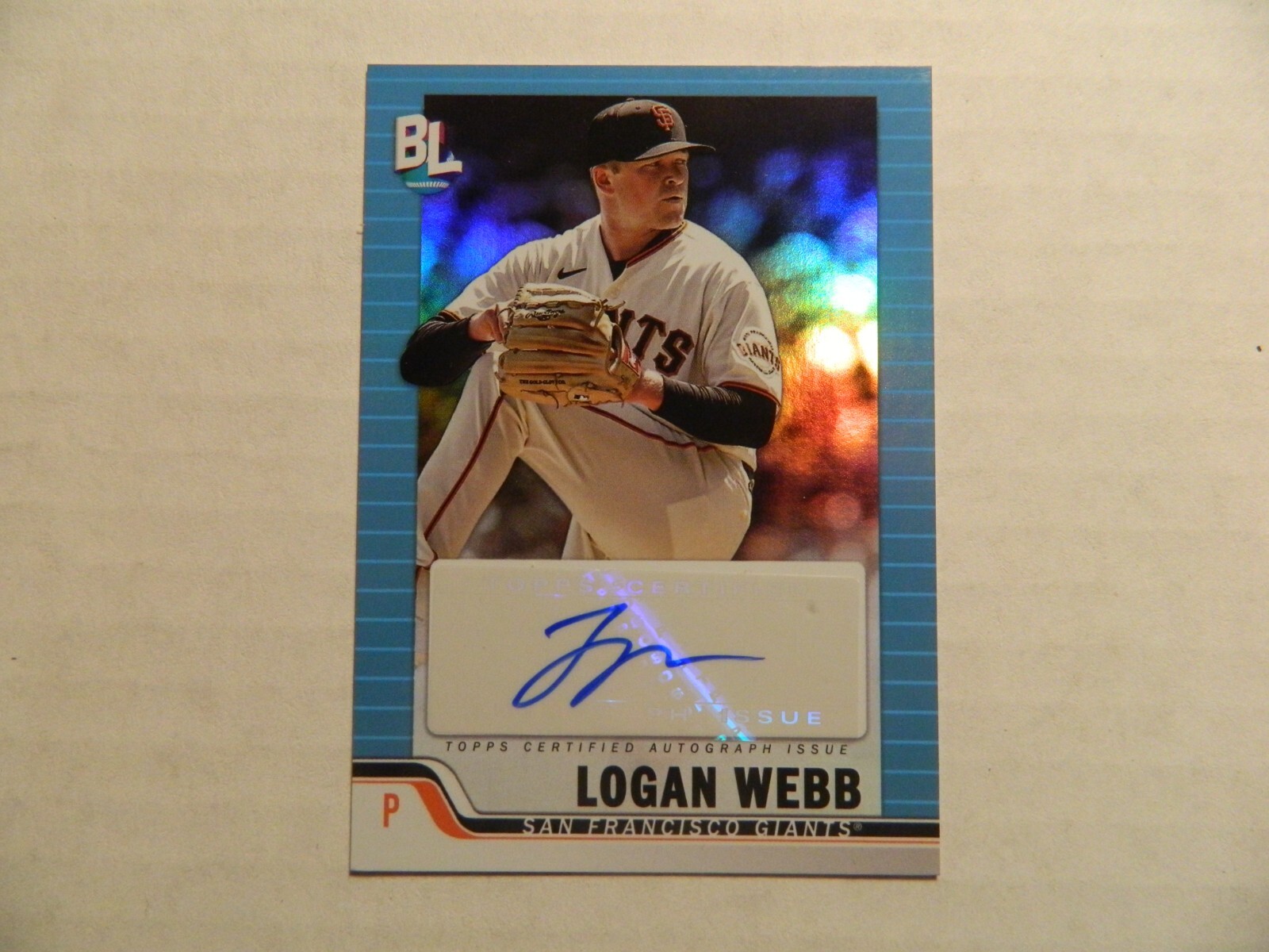 Logan Webb Autograph サイン 2023 Topps　オート $_57.JPG?set_id=880000500F