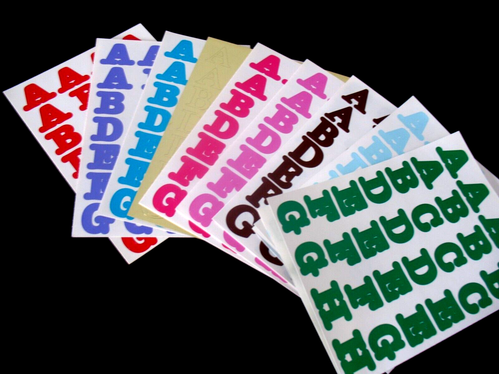 Creative Memories ABC/123 Stickers - you choose