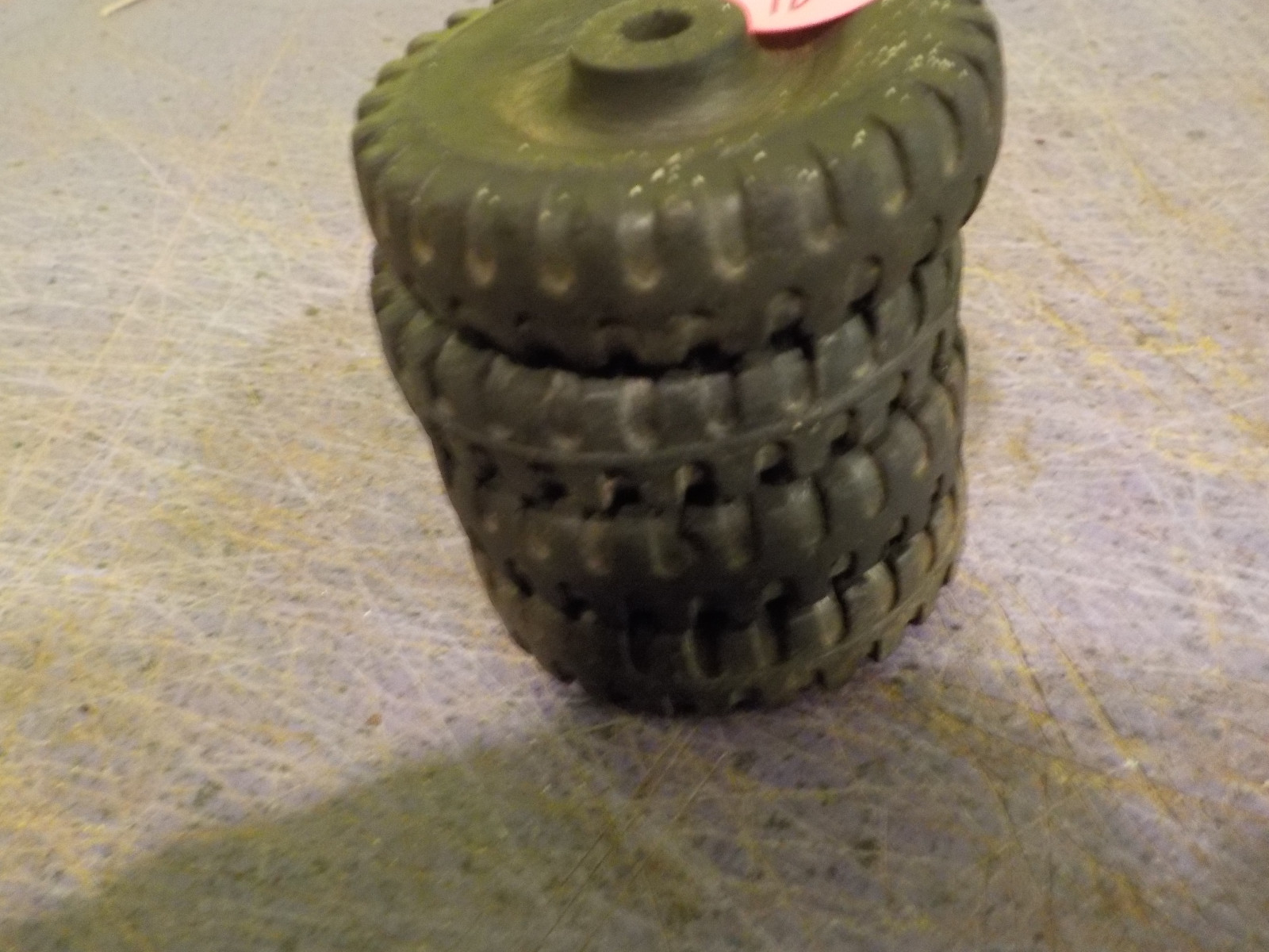 tonka ford truck set of 4 solid rubber tires for parts