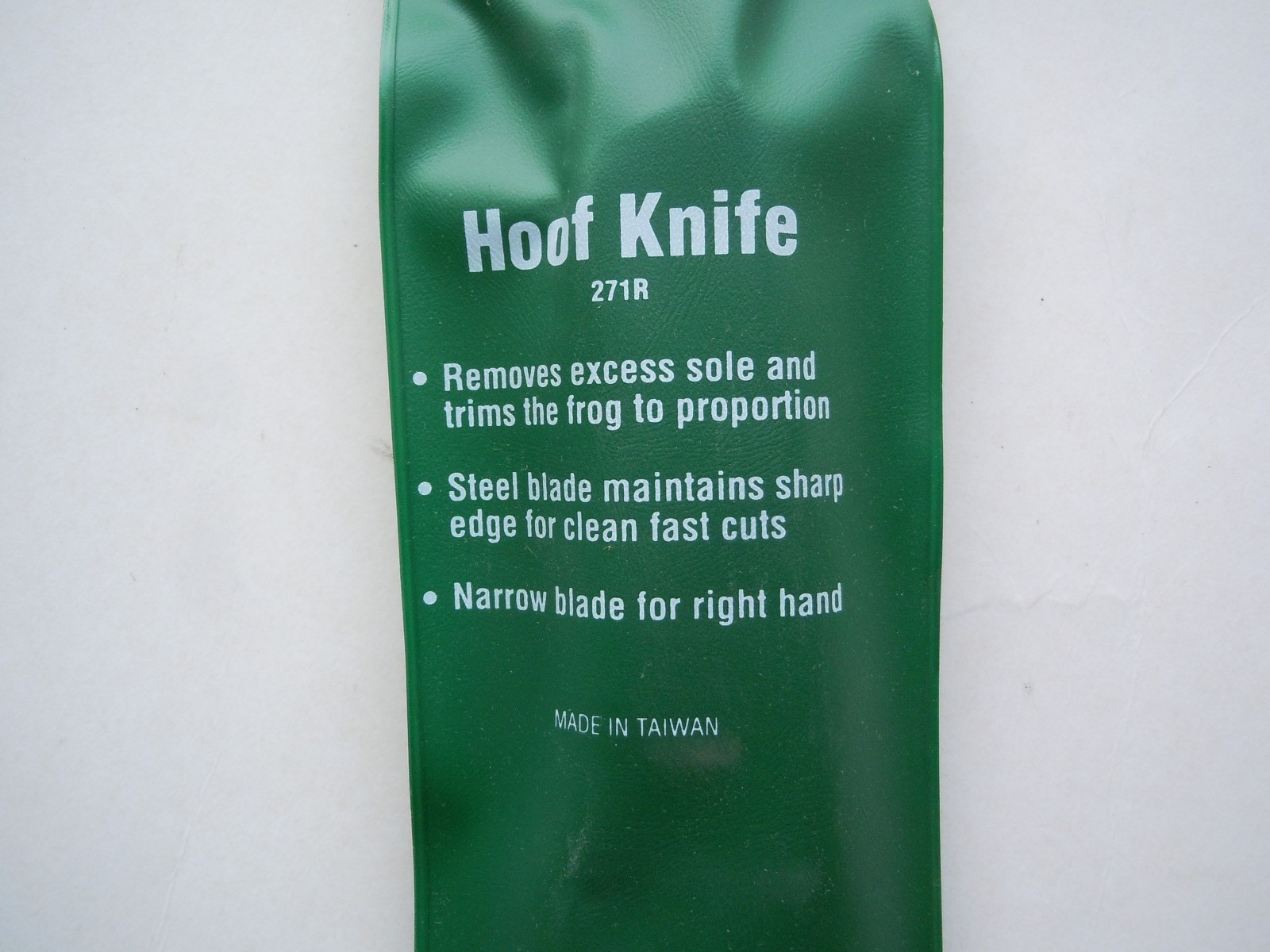 New DIAMOND HOOF KNIFE 271R Farrier Tool Right Hand 8