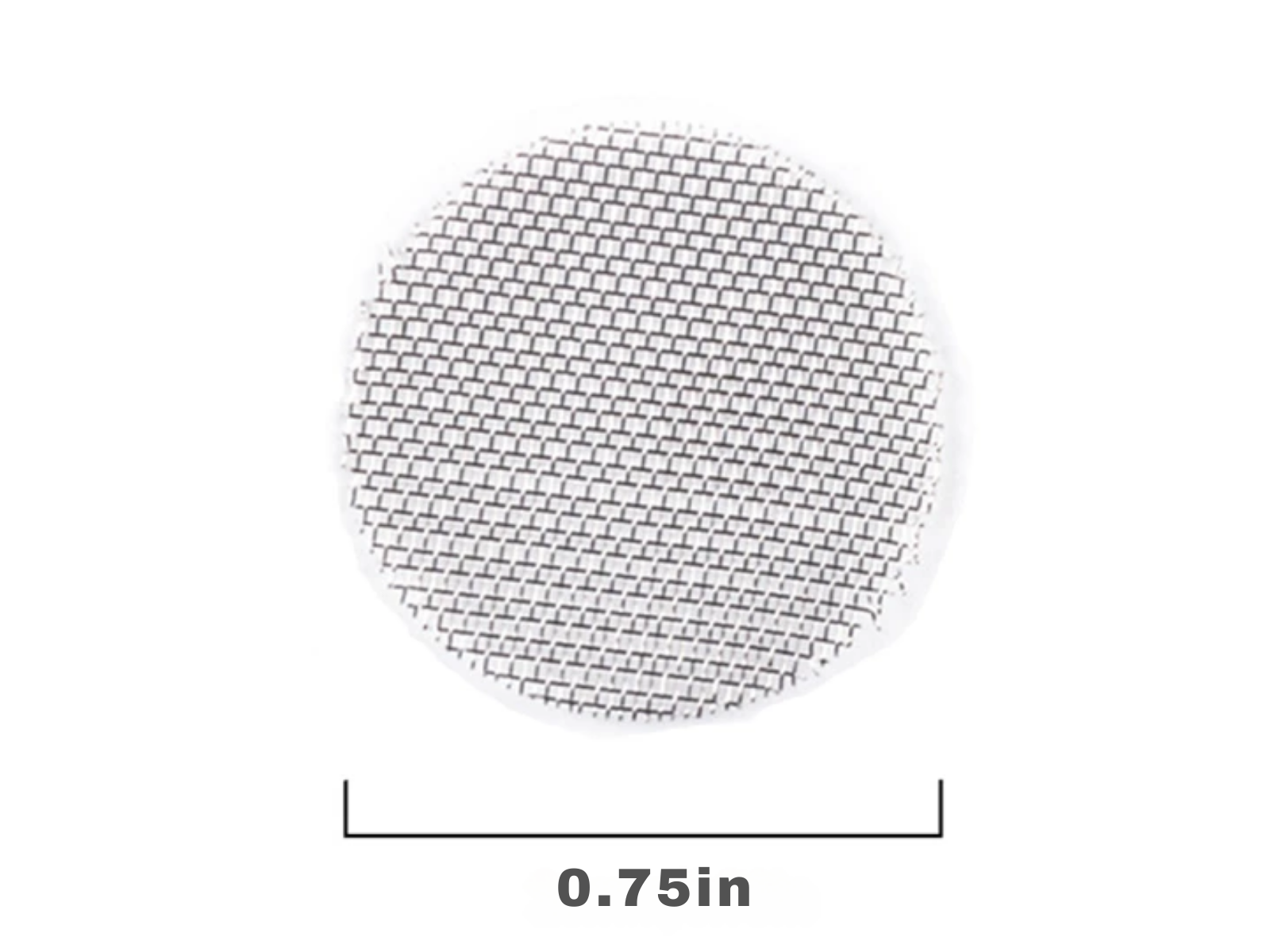 25 PCS Pipe Screens Stainless Steel Tobacco Smoking Pipe Filter Screen 3/4 inch