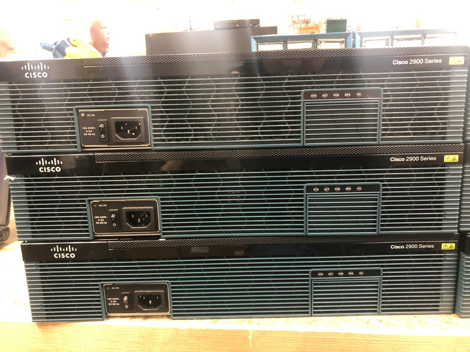 Cisco 2921 4-Port 10/100 Wired Router (C2921-VSEC/K9)