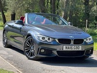 2016 BMW 4 Series 2.0 420d M Sport Auto Euro 6 (s/s) 2dr CONVERTIBLE Diesel Auto