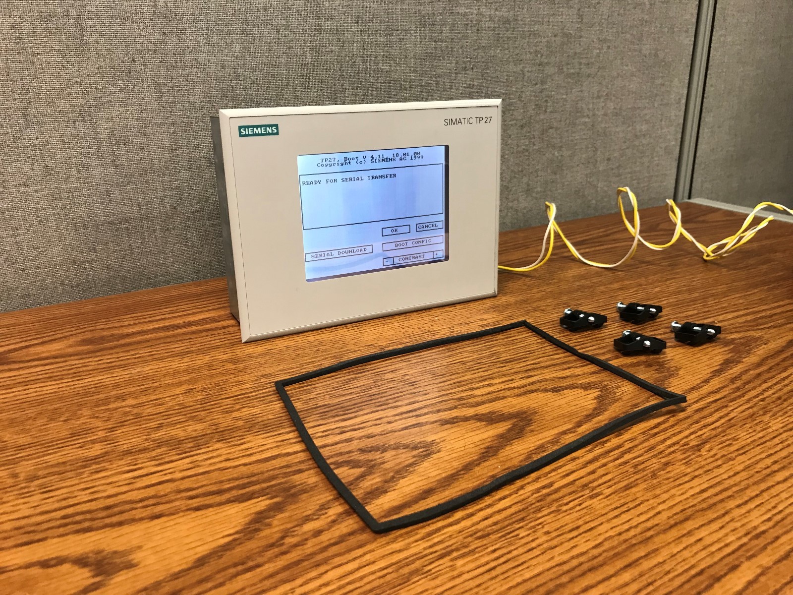 Siemens 6AV36271NK002AX0, TOUCH PANEL TP27-6 6