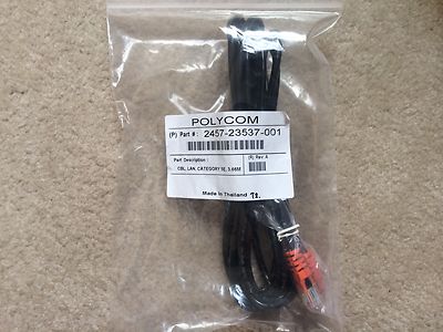 Polycom 2457-23537-001 ETHERNET cat5e cable, LAN 3.66m