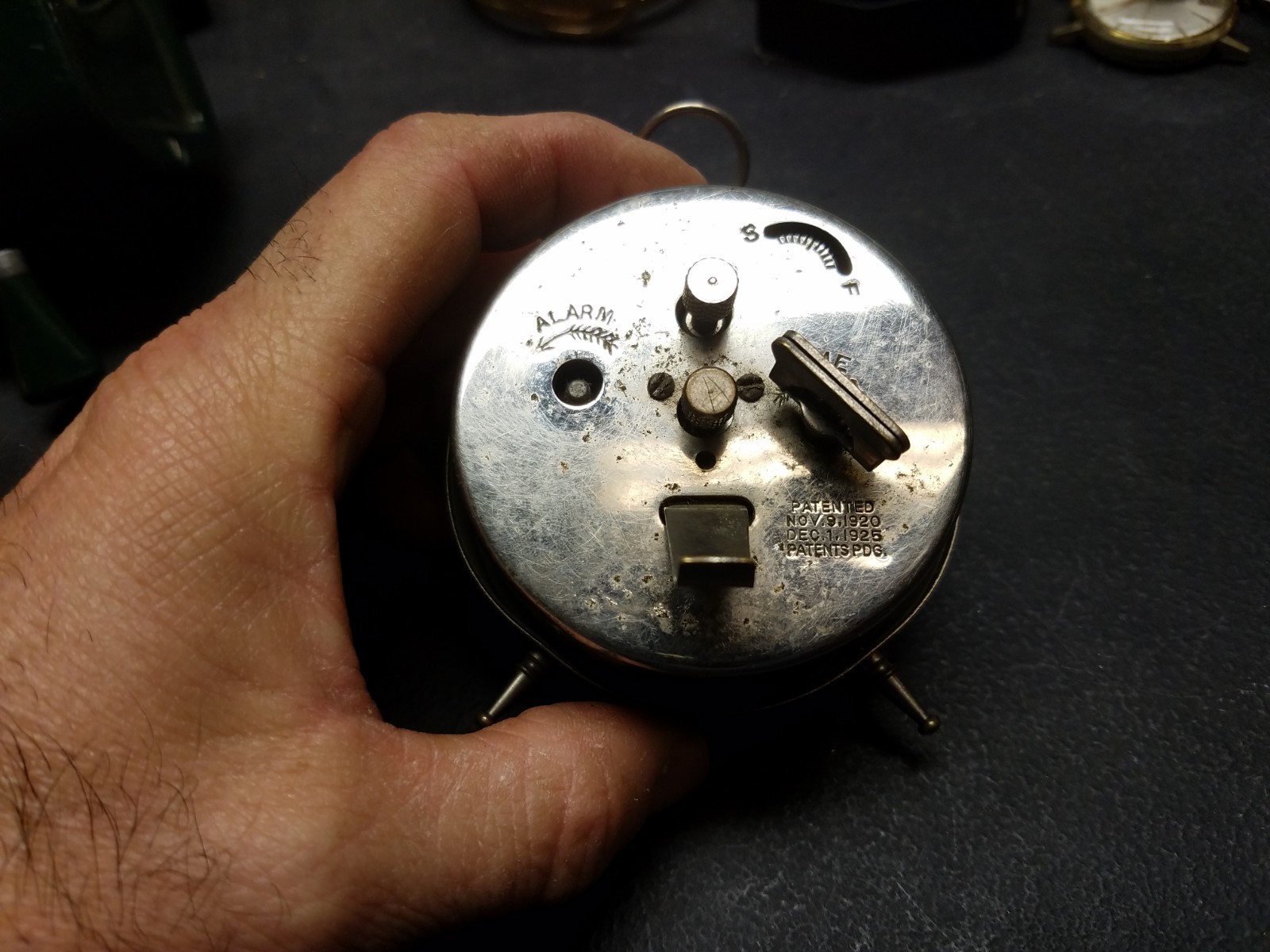 1912-1930 Westclox Baby Ben Western Clock Co.Alarm,Style 2,Parts/Restore