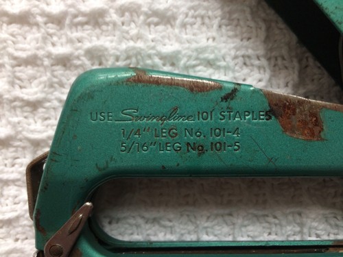 Vintage Swingline 101 Stapler Tacker
