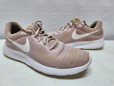 Nike Womens Tanjun 812655 605 Mauve Running Shoes Lace Up Low Top Size 9.5
