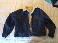 vintage levis sherpa