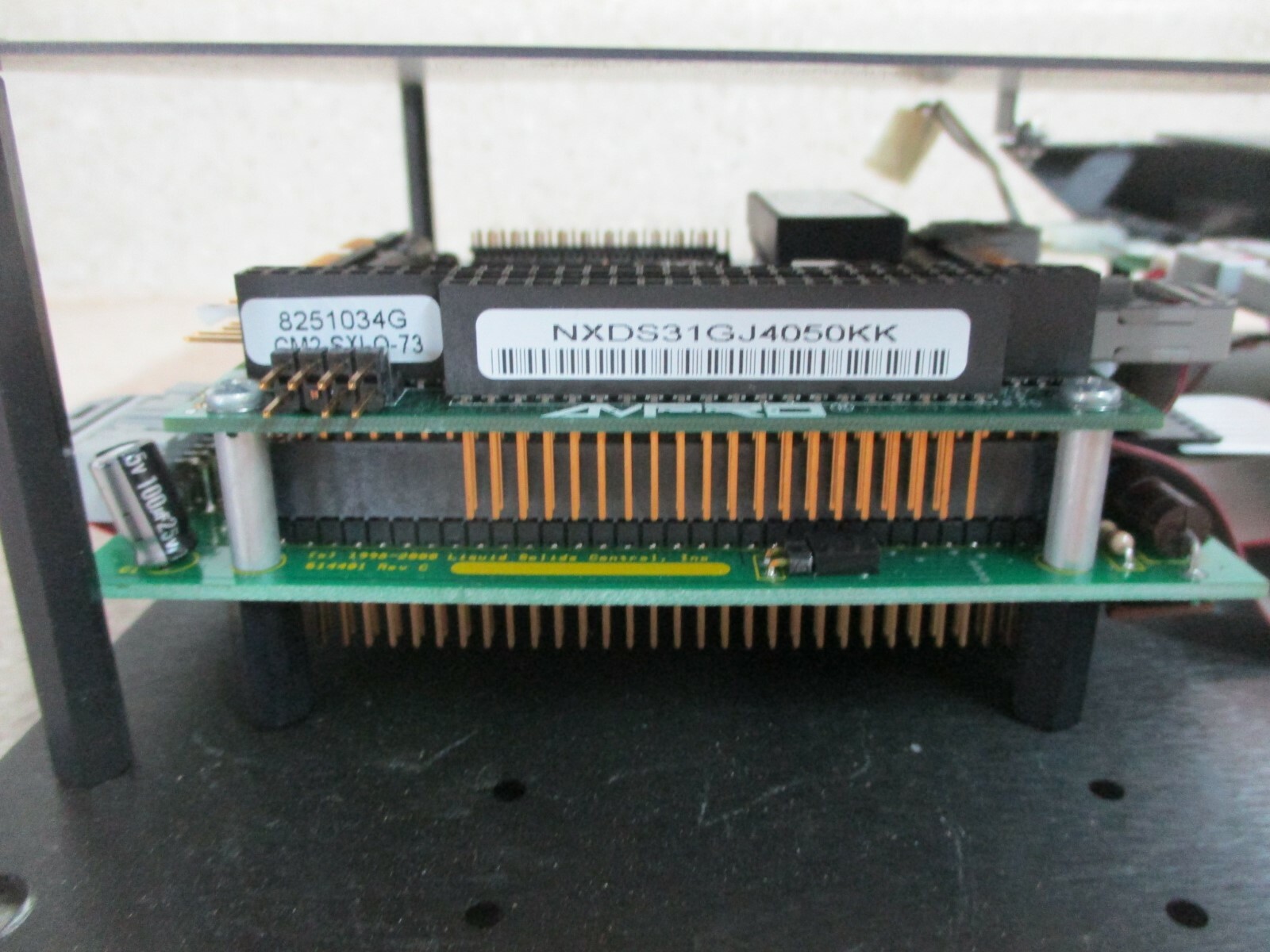 LIQUID SOLIDS MODEL 614 PROCESS REFRACTOMETER CONTROL UNIT #220305G USED