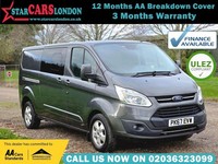2017 Ford Transit Custom 2.0 TDCi 290 Limited L1 H1 6dr PANEL VAN Diesel Automat