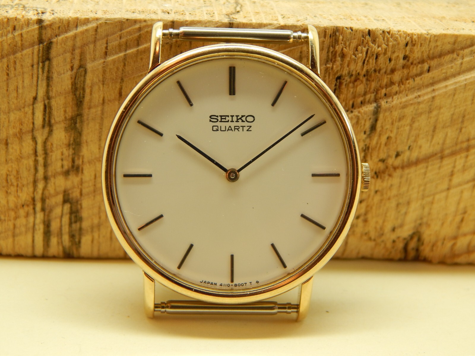 Vintage Men's Seiko Sample watch Gold Tone 4110-8007 CN022 Vintage Men's Seiko Sample watch Gold Tone 4110-8007 CN022