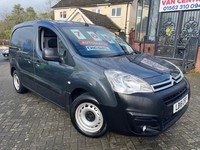 2018 Citroen Berlingo 1.6 BlueHDi 625Kg LX 100ps ETG6 PANEL VAN Diesel Automatic