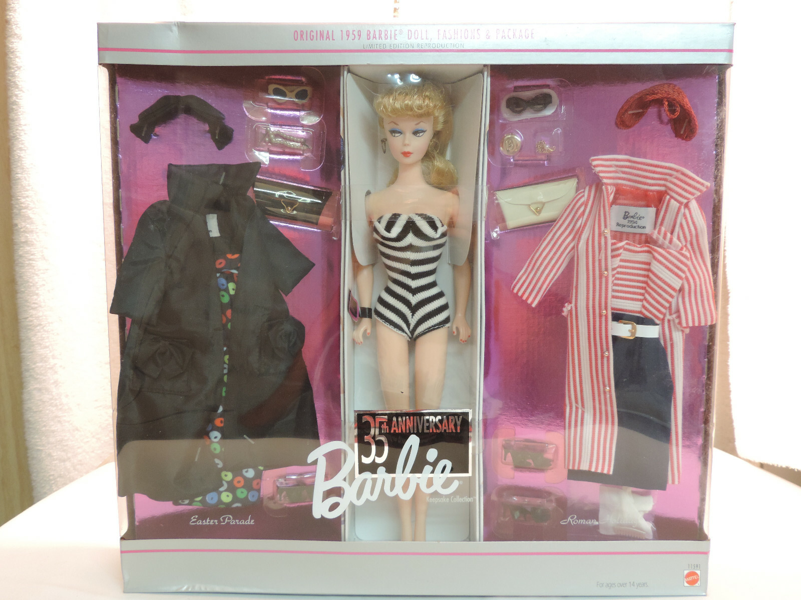 バービー 人形　ミリセントロバーツ　ピンストライプパワー　レアです バービー ビンテージフィギュア Easter Parada バービー ミリセント