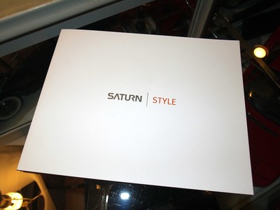 2005 Saturn Style CD Press Kit featuring Aura and Sky - Rare!!!!
