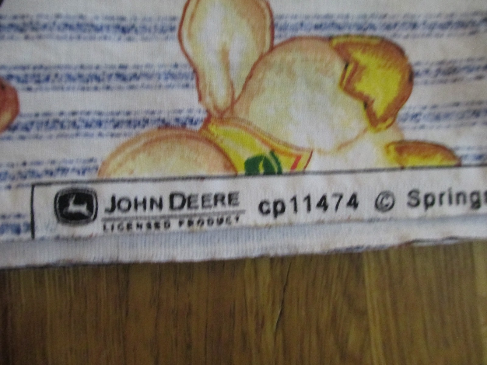 Vintage Retired John Deere Fabric Teddy Bear Tractor Overalls 41