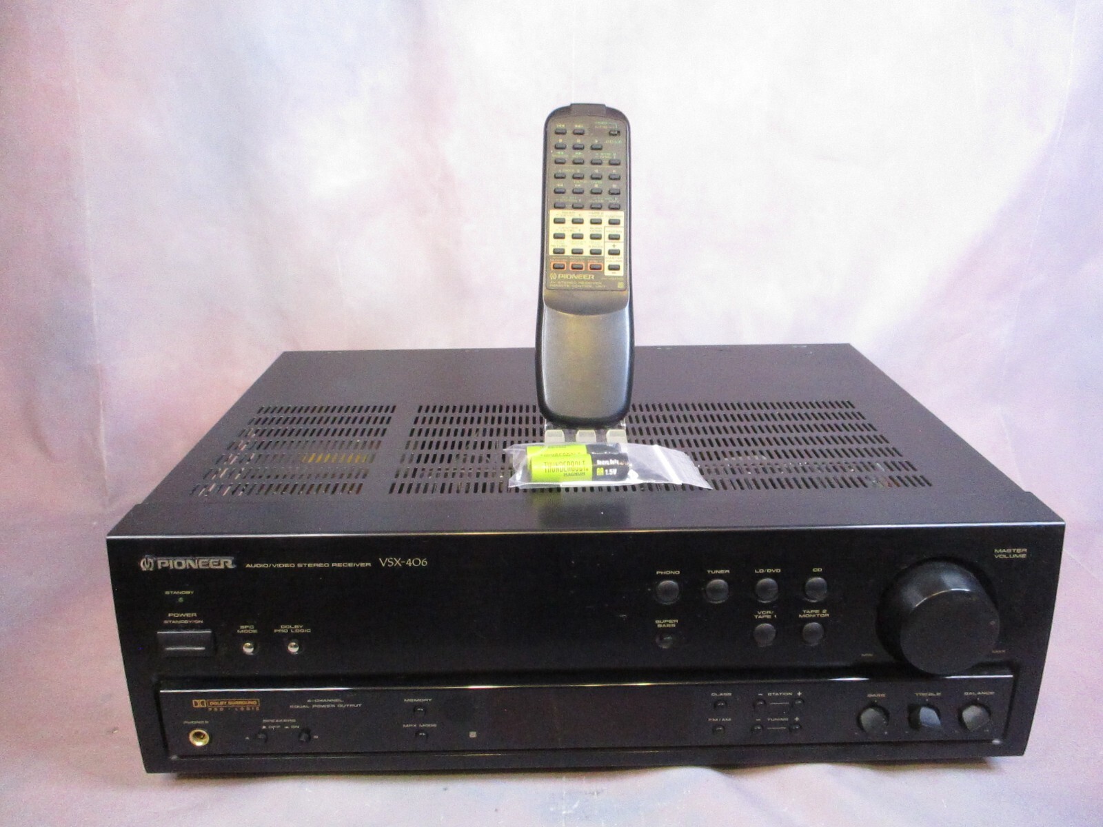 Pioneer VSX-406 Receiver HiFi Stereo Phono 230W AVR 5.1 Pioneer VSX-406 Receiver HiFi Stereo Phono 230W AVR 5.1