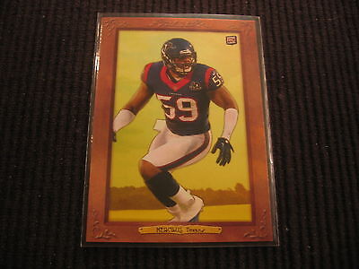 2012 TOPPS TURKEY RED #44 WHITNEY MERCILUS ROOKIE CARD HOUSTON TEXANS. rookie card picture