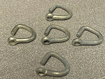 1/4'' CHAIN COLD SHUT, PLATED STEEL, NEW, 5/LOT
