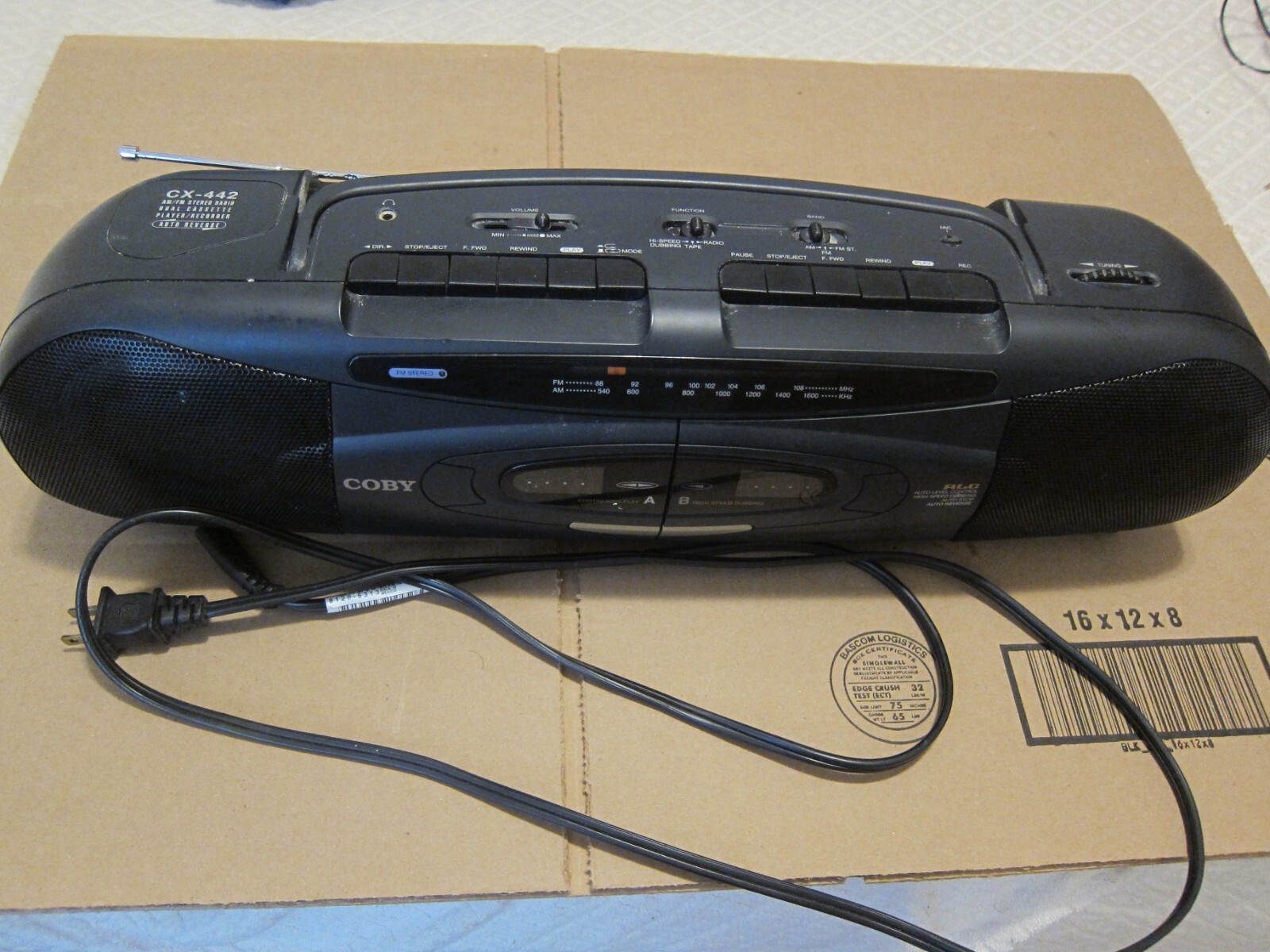 その他 COBY sports Cassette Player 90s Coby CX-34 All Weather Sports Stereo Cassette Player