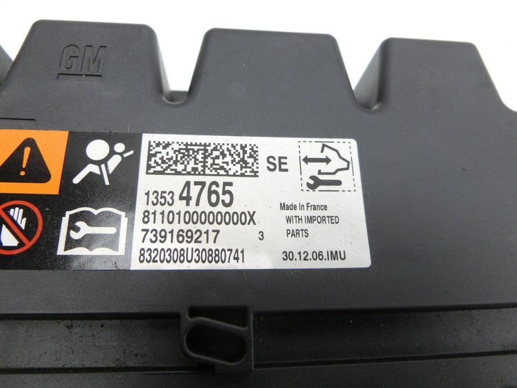 Opel Astra K 19-21 Airbag Steuergerät Airbagsteuergerät Opel Astra K 19-21 26.01.2021 13534765 8110100000000X... Vorschau 2