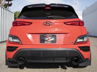 aFe Takeda 3'' CatBack Exhaust w/ Black Tips for 2022-2023 Hyundai Kona N