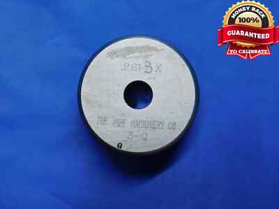 .2613 CLASS X MASTER PLAIN BORE RING GAGE .2500 +.0113 OVERSIZE 1/4 6.637 mm