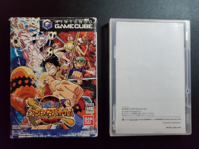 One Piece Grand Battle 3 Nintendo Gamecube Japan Import Ex Nm Disc Complete Ebay
